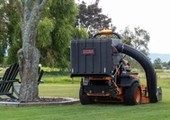 Catcher kit on Scag Cheetah II Zero Turn Mower