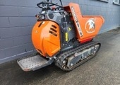 Side-back view of Cormidi Tracked Dumper